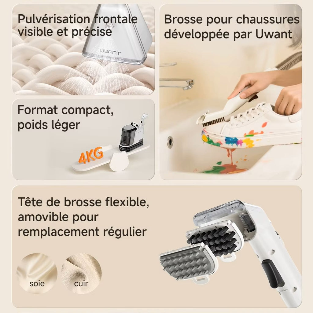 Shampouineuse CleanAndCozy compacte | 18KPa